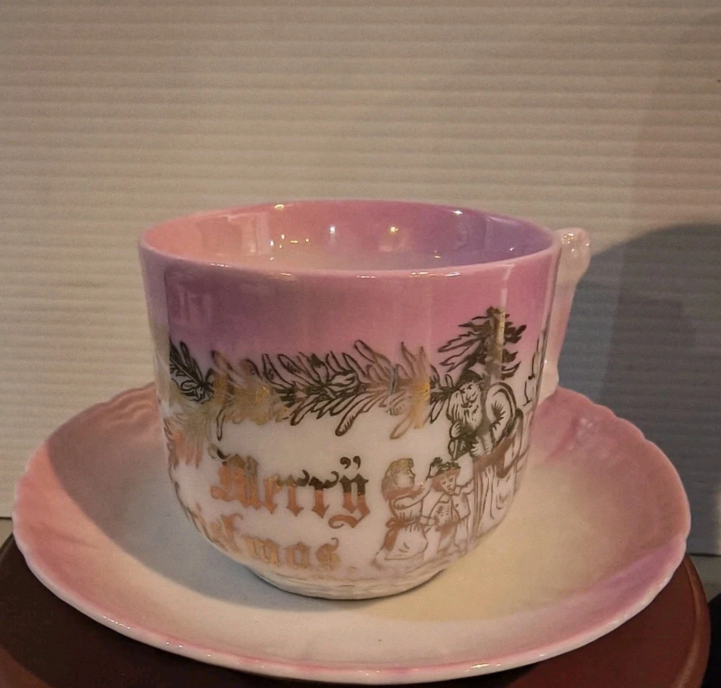 Original Cup & Saucer Collectible Cups & 1900-1919 Time Period
