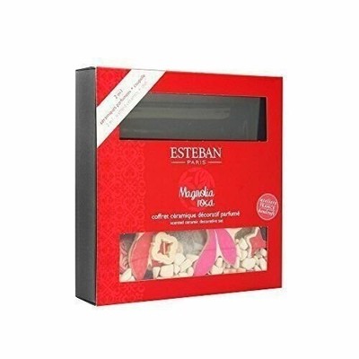 Esteban Magnolia Rose Scented Ceramic Decorative Set