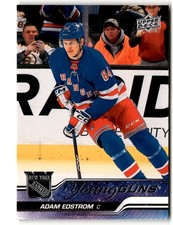 Adam Edstrom 2023-24 Upper Deck Young Guns Rookie #703 New York Rangers