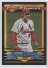 2021 Topps Finest Flashbacks Black Refractor 7/25 Kwang-Hyun Kim #63 0t2