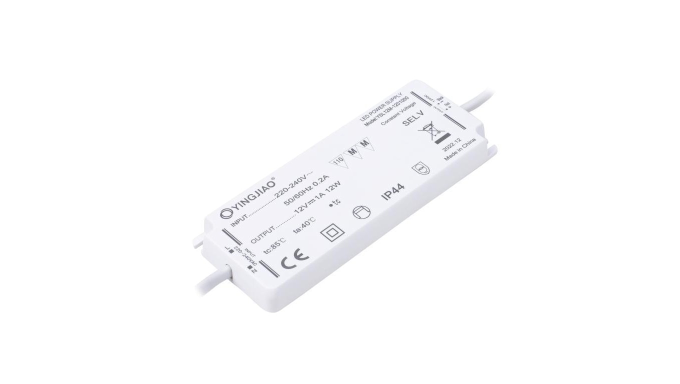 YSL12M LED DC Power Supply 24V 0.5A 12W YSL12M-2400500
