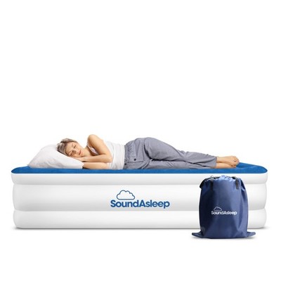 SoundAsleep Products Dream Series Luxury Air Mattress, ComfortCoil Technology...