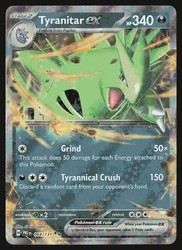 Tyranitar ex 064/131 Prismatic Evolutions Double Rare Holo