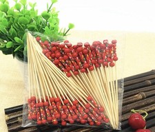 Cocktail Toothpicks – Decorative Bamboo Picks