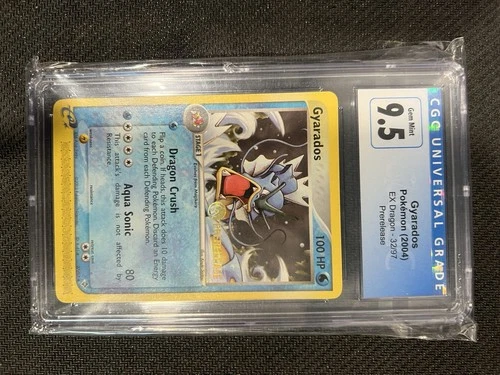 Pokémon Promo Gyarados Ex Dragon 32/97 Prerelease Stamp 2003 2004 Graded CGC 9.5