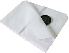 100 WHITE ACID FREE TISSUE PAPER SHEETS WRAPPING TISSUE PAPER 500 x 750mm 20x30"