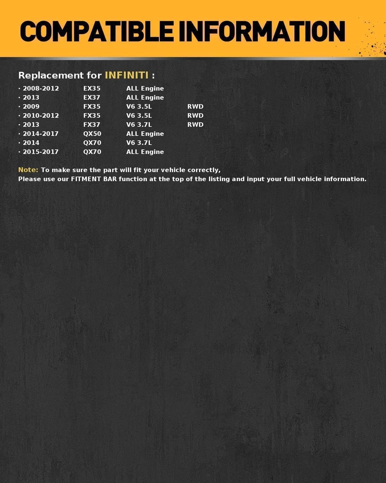 Fits 2014-2017 INFINITI QX50 2008-2012 EX35 2015-2017 QX70 Radiator 2213423 - Imagem 3 de 4