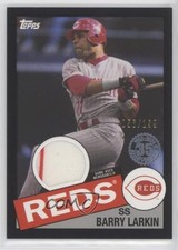 2020 Topps 1985 Topps Baseball Relics Black /199 Barry Larkin #85R-BL HOF 04tw