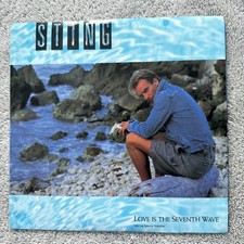 STING Love Is The Seventh Wave 7” Vinyl 45 NM Pic Sleeve 1985  The Police