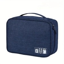 Travel Cable Organizer Bag Portable Electronics Storage Case USB Charger Cord