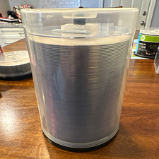 Memorex DVD+R Blank Recordable Discs Spindle Blank Media 100 pack.