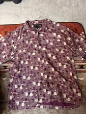 Vintage NAT NAST Bowling Shirt 90s