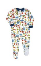 Carter's Boy's Construction Vehicles Footed One-Piece Pajama Sleeper, Size 5T