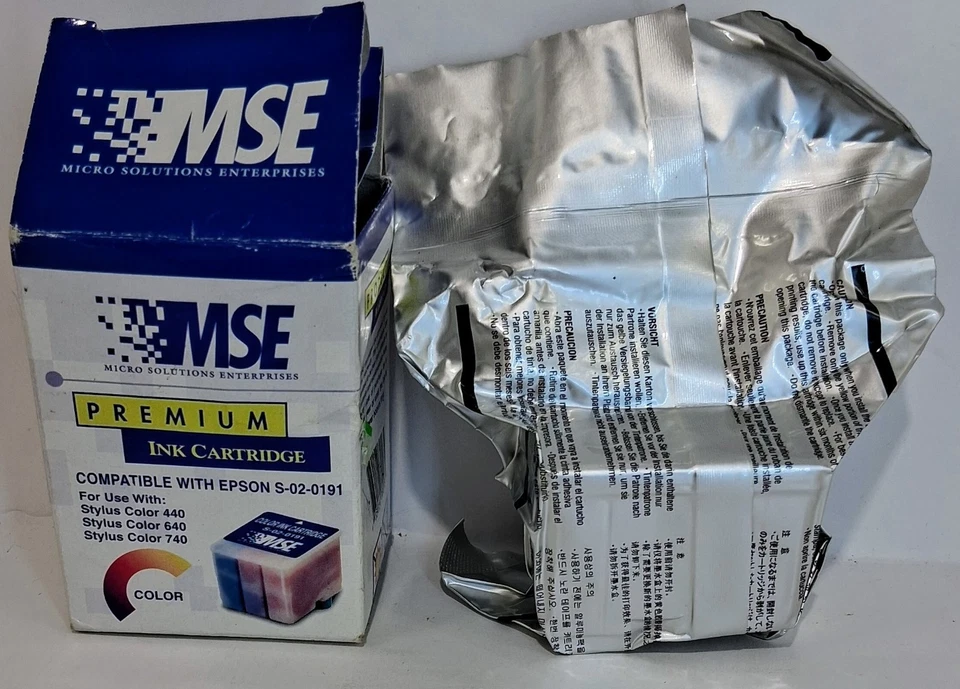 Epson Premium Ink Cartridge Stylus Color 440,640,740 #s01091 - Image 2 of 4