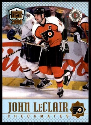1999-00 Pacific Dynagon Ice Checkmates American John LeClair/Marian Hossa #27