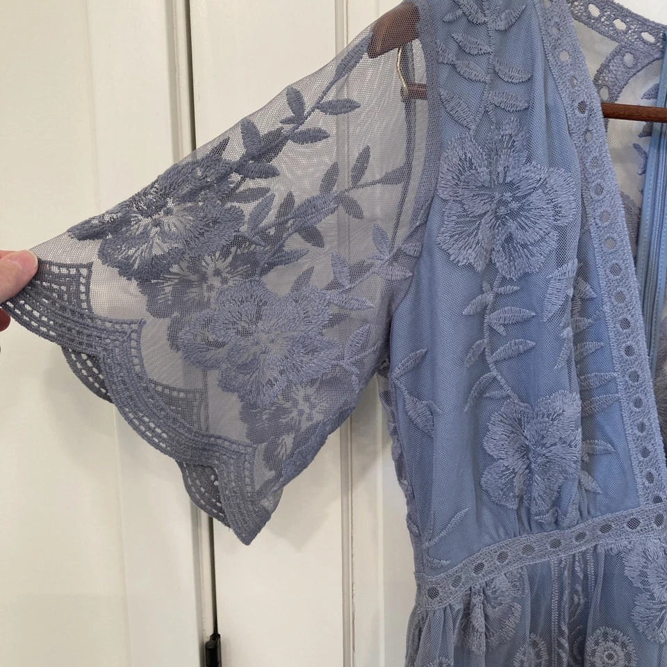 Mameluco Honey Punch Gris Floral Transparente L Hada Grunge Etéreo Boho Festival Foto 2 de 4