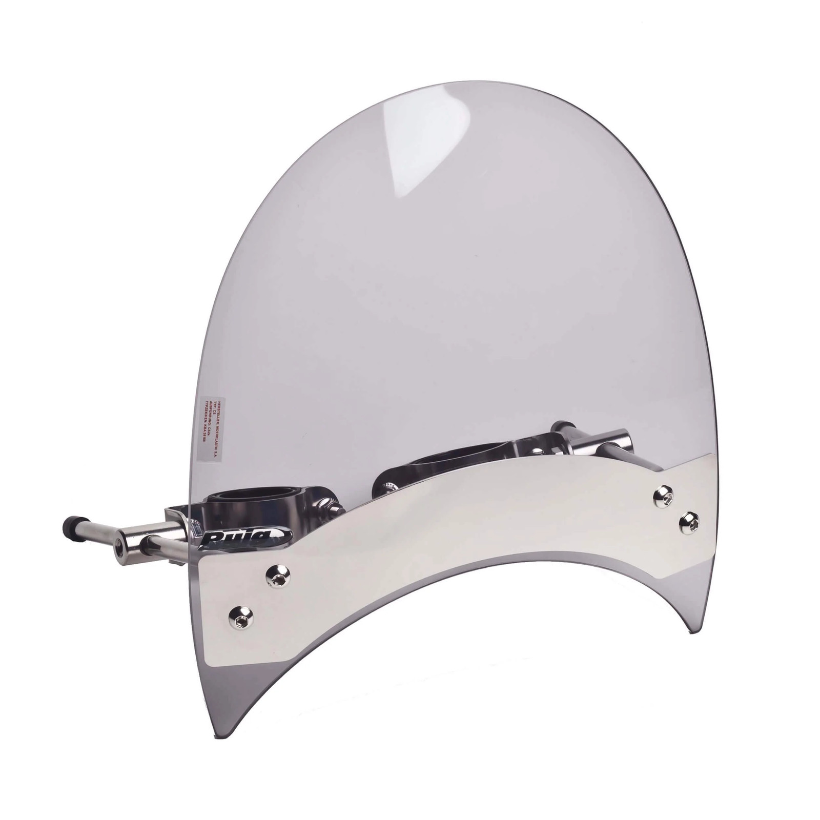 Puig Roadster Universal Fork Mounted Screen | Light Smoke