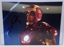 ROBERT DOWNEY JR Marvel Iron Man Signed 8x10 BAS Beckett Autograph TONY STARK