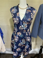 Vince Camuto Women's Floral Sleeveless Dress Size 8