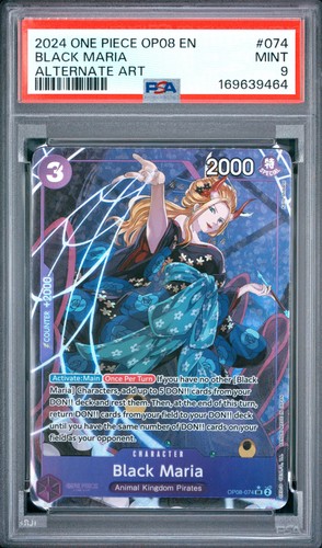 Black Maria (Parallel) graded PSA 9 for sale on eBay
