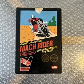 Mach Rider Nes Nintendo ASD COMPLET 100% OFFICIEL