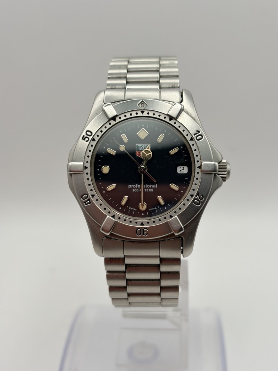 TAG Heuer 2000 Women's Black Watch - WE1210-R for sale online | eBay