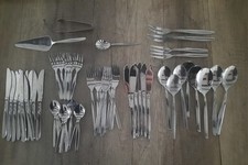 Qualitätsbesteck Nivella Besteckset Edelstahl Rostfrei 44 Teilig