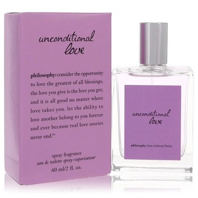Philosophy Unconditional Love Eau de Toilette spray. 2 oz/60mL New In Sealed Box