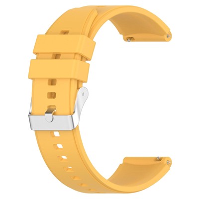 For Huawei gt3 pro 43mm GT3 42mm GT2 42MM Step Type Silver Buckle Watch Strap #