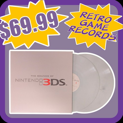 #ad The Sounds of Nintendo 3DS Vinyl Soundtrack $69.99