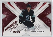 2022-23 SPx Radiance F/X Red 246/249 Yanni Gourde #RFX-51 0nr3