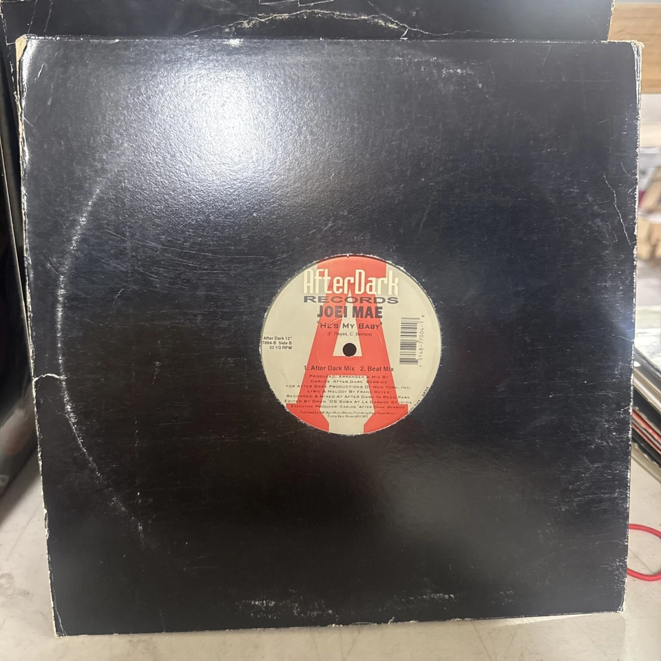Joei Mae - He’s My Baby 12” Vinyl Freestyle Record VG+ Condition - Image 2 of 4