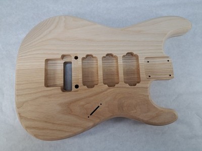 Ash HHH guitar body - for Fender Strat Stratocaster neck Floyd