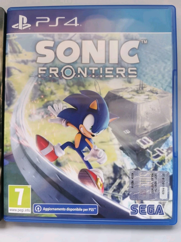 SONIC FRONTIERS GIOCO PLAYSTATION PS4/ PS5 🔥 PAL 🇮🇹 COMPLETO COME NUOVO, foto 3 di 5