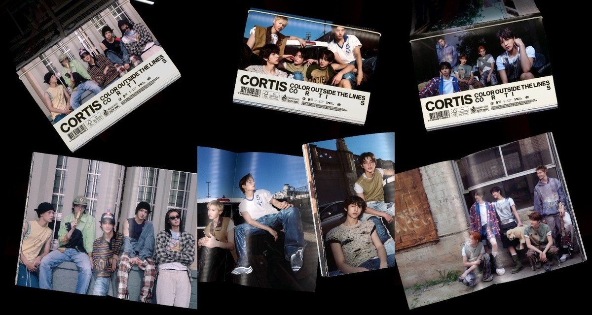 CORTIS 1st EP Album [COLOR OUTSIDE THE LINES] SCENE 3 Ver. CD+120p