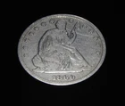 1860 s Seated Liberty Half Dollar