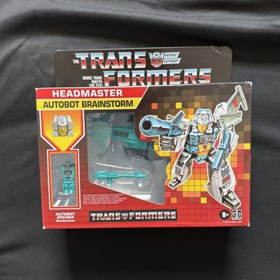 Hasbro Transformers G1 Headmaster Brainstorm (w/ Autobot Arcana) Figure