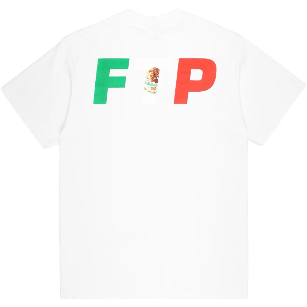 FTP Mexican Flag Logo Tee (White) Size XXXL Brand New In