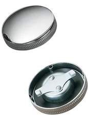 DS Original Style Cam-Lock Gas Cap Vented Chrome Harley Davidson #139560