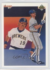 1990 Upper Deck Team Checklist Robin Yount #91 HOF 1c2
