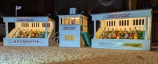 Scalextric Classic 1/32 Grandstands & Control Tower Set Custom Lighting/Figures