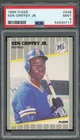 1989 Ken Griffey Jr Fleer #548 RC Rookie PSA 9