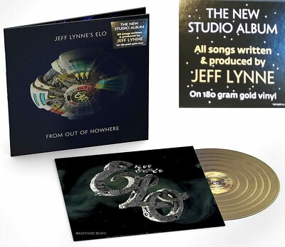 ELO LP From Out Of Nowhere 180 Gram GOLD VINYL LENTICULAR Slv 3-D E.L.O. IN STOC