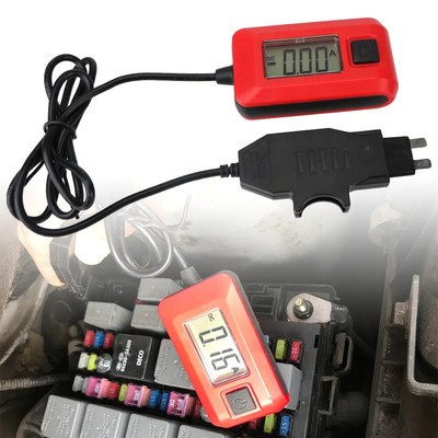 12V Range 0.01~19.99A Car Circuit Tester Current Test Fuse Diagnostic Tool 
