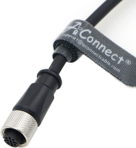 M12 A Code 5-Pin-Male to Female-Aviation-Sensor-Connector-Industrial-Cable SYNC - Picture 6 of 13