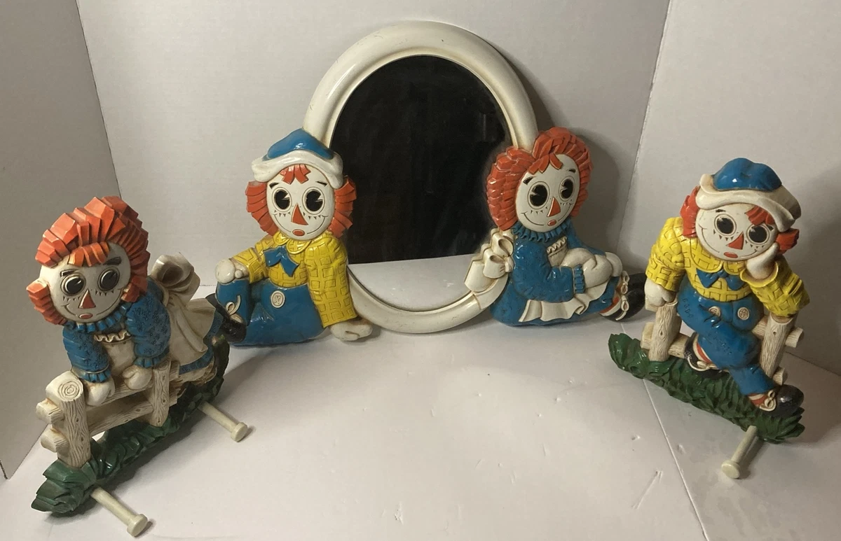 Raggedy Ann And Andy Wall Plaque for sale | eBay