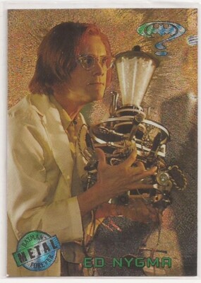 1995 Fleer Metal Batman Forever Movie Preview Edward Nygma #3