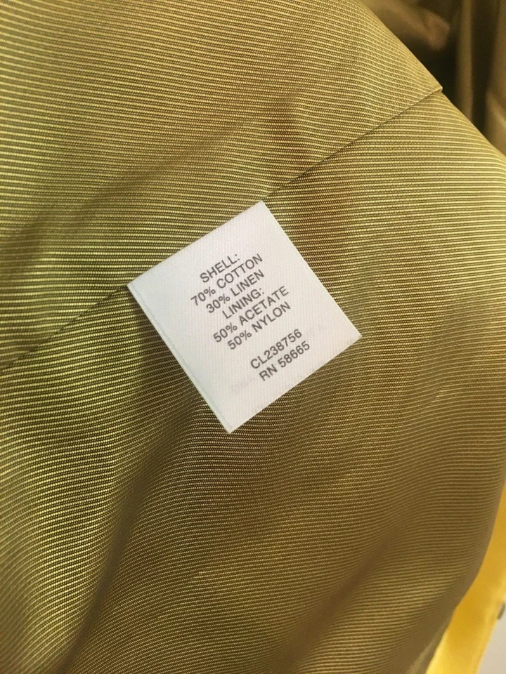  Chaqueta, Amarillo Classiques talla L  Foto 4 de 4