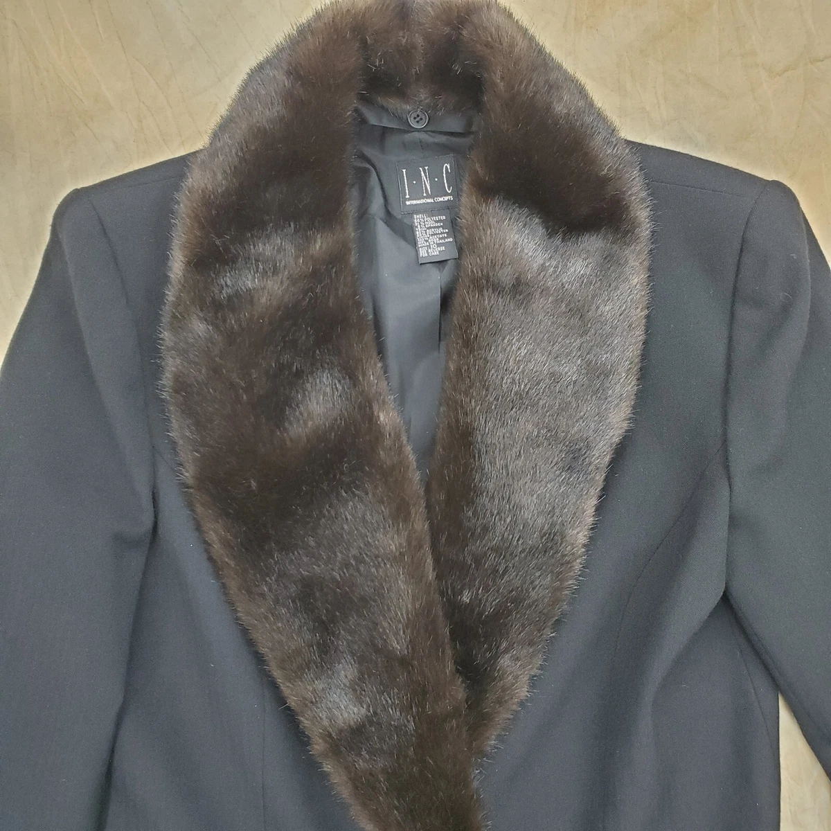 Inc international concepts shop faux fur jacket