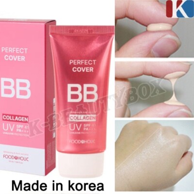 KOREA BEST Perfect Cover Collagen BB Cream 50ml Korean Cosmetics Korea No.1 BB